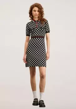 Вязанное платье Motivi, черный