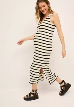 Вязанное платье Next, черный