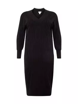 Вязанное платье Only New Tessa, черный