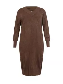 Вязанное платье Only New Tessa, коричневый