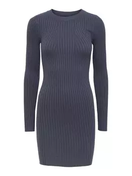 Вязанное платье Pieces Crista, пыльно-синий