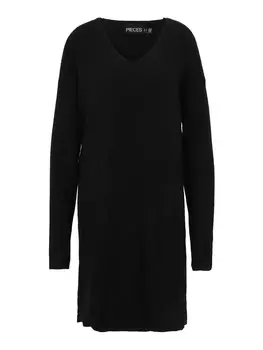 Вязанное платье Pieces JULIANA, черный