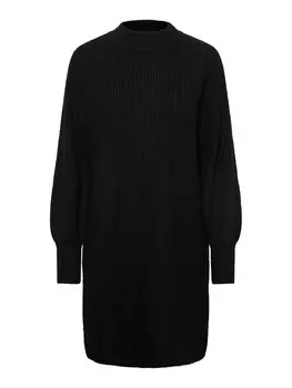 Вязанное платье Pieces NATALEE, черный