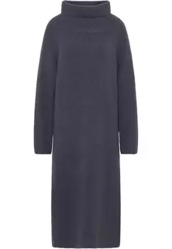 Вязанное платье Risa, пыльно-синий