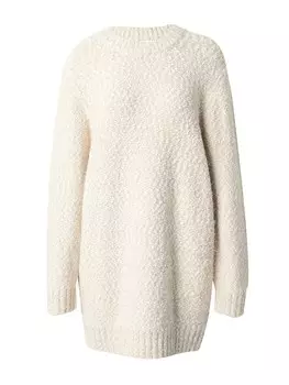 Вязанное платье Topshop, светло-бежевый