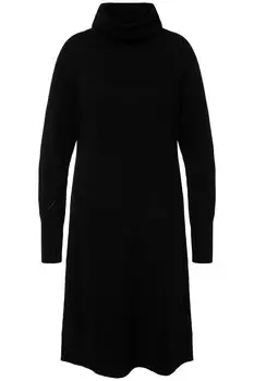 Вязанное платье Ulla Popken, черный