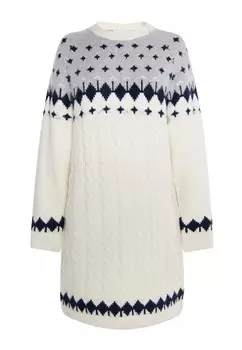 Вязанное платье Usha, белый