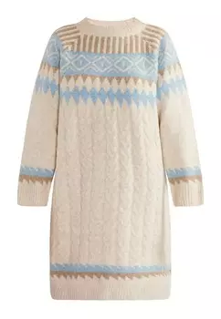 Вязанное платье Usha Lynnea, крем