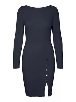 Вязанное платье Vero Moda ABA, синий