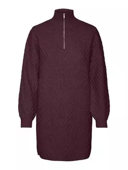Вязанное платье Vero Moda ANJASTINNA, темно фиолетовый