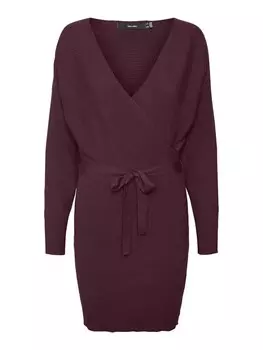 Вязанное платье Vero Moda HOLLY, ежевика