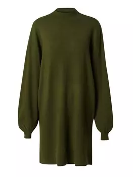 Вязанное платье Vero Moda NANCY, оливковый