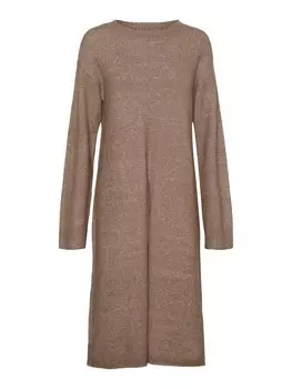 Вязанное платье Vero Moda PHILLIS, светло-коричневый