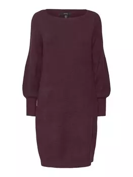 Вязанное платье Vero Moda, темно фиолетовый
