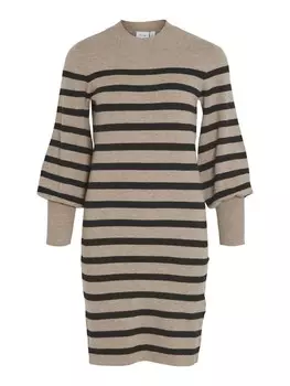 Вязанное платье Vila, бежевый