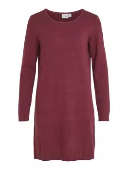Вязанное платье VILA, красный