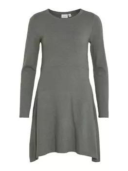 Вязанное платье VILA, серый