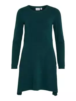 Вязанное платье VILA, зеленый
