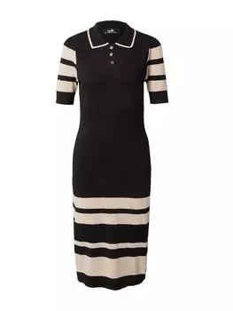 Вязанное платье Wallis, черный