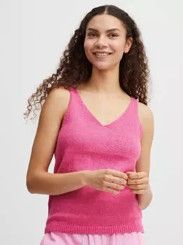Вязанный топ B.Young, розовый