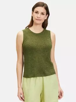 Вязанный топ Cartoon, зеленый