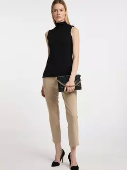 Вязанный топ Dreimaster, черный