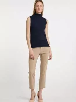 Вязанный топ Dreimaster, синий