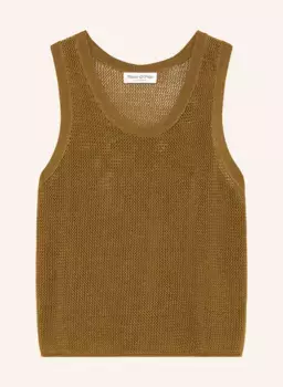 Вязанный топ Marc O'Polo, хаки