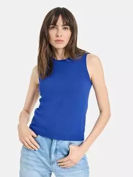 Вязанный топ Taifun, синий