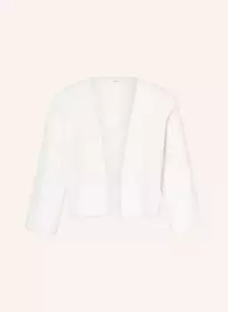 Вязаное болеро с рукавами 3/4 S.Oliver Black Label, белый