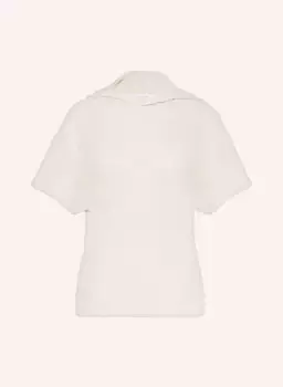 Вязаное худи гафуни Opus, экрю