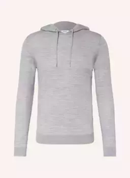Вязаное худи голландия Reiss, серый