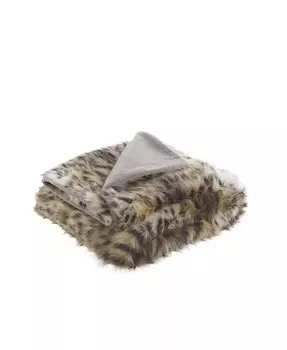 Вязаное одеяло Nikki размером 50 x 60 дюймов Inspired Home, коричневый