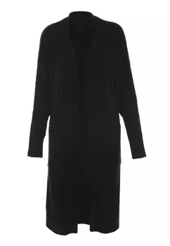 Вязаное пальто aleva, черный