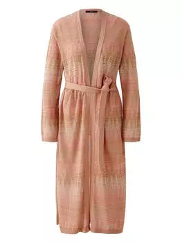 Вязаное пальто OUI, розовый