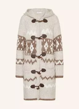 Вязаное пальто Princess Goes Hollywood, серый