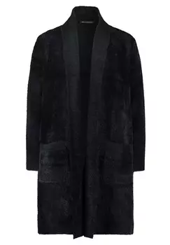 Вязаное пальто с воротником Betty Barclay, черный