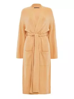 Вязаное пальто Threadbare Emerald, оранжевый