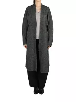 Вязаное пальто YANGKEHAN, серый