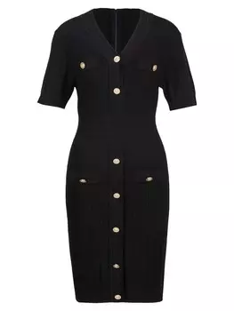 Вязаное платье 19V69 ITALIA Giovanna, черный