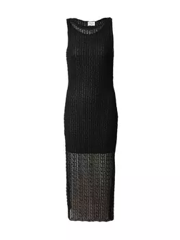 Вязаное платье ABOUT YOU x Toni Garrn Knitted dress Giselle, черный