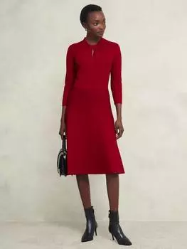Вязаное платье эдди Hobbs, цвет True Red