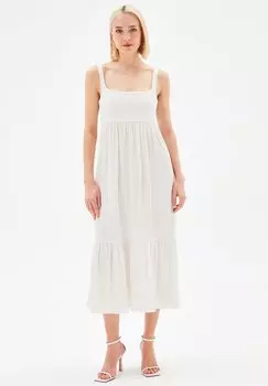 Вязаное платье adL, белый