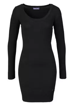 Вязаное платье AJC, черный