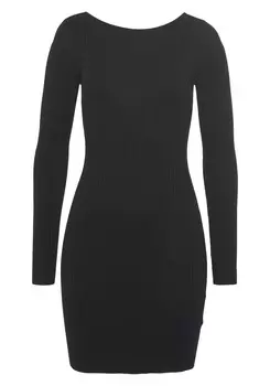 Вязаное платье AJC Knitted dress, черный