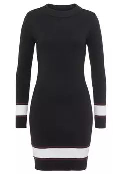 Вязаное платье AJC Knitted dress, черный