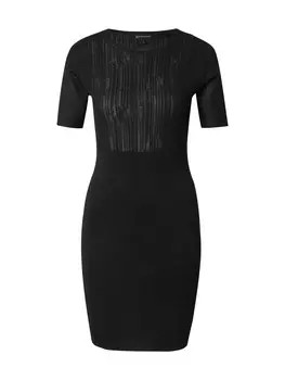 Вязаное платье ARMANI EXCHANGE Knitted dress, черный
