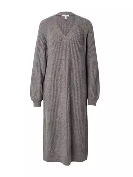 Вязаное платье b.young Knitted dress OMARTHA, серый