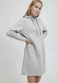 Вязаное платье b.young, серый