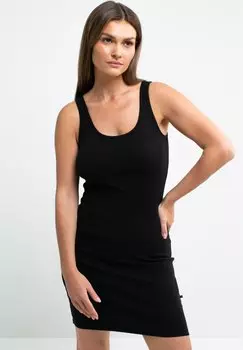 Вязаное платье Big Star, черный